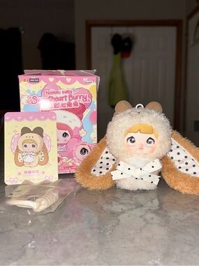 New Nommi Baby Sweetheart Bunny ~ Caramel Coco